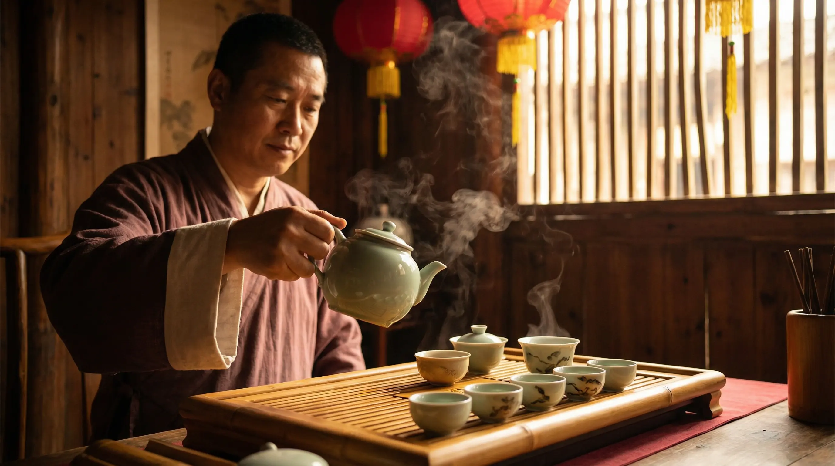 狮兽夫用兽身进入全文阅读 茶道文化纪录片封面